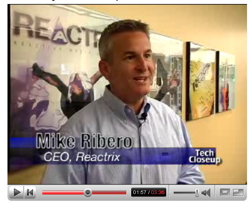 Reactrix news piece