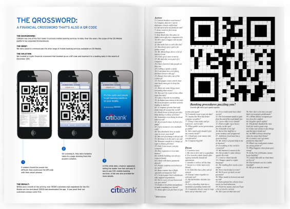 citibank_qr_crossword_magazine_ad