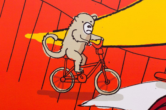 commonwealth_bank_call_center_bear_bike_illustration