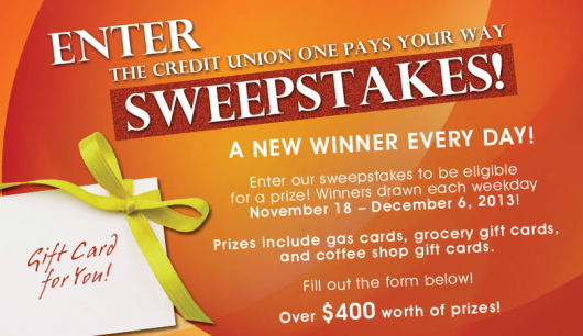 credit_union_one_facebook_fan_promotion