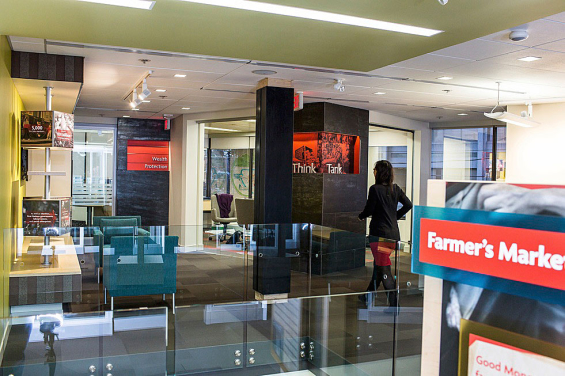 Vancity's new Think Tank serves as an incubation hub for local businesses and non-profits.