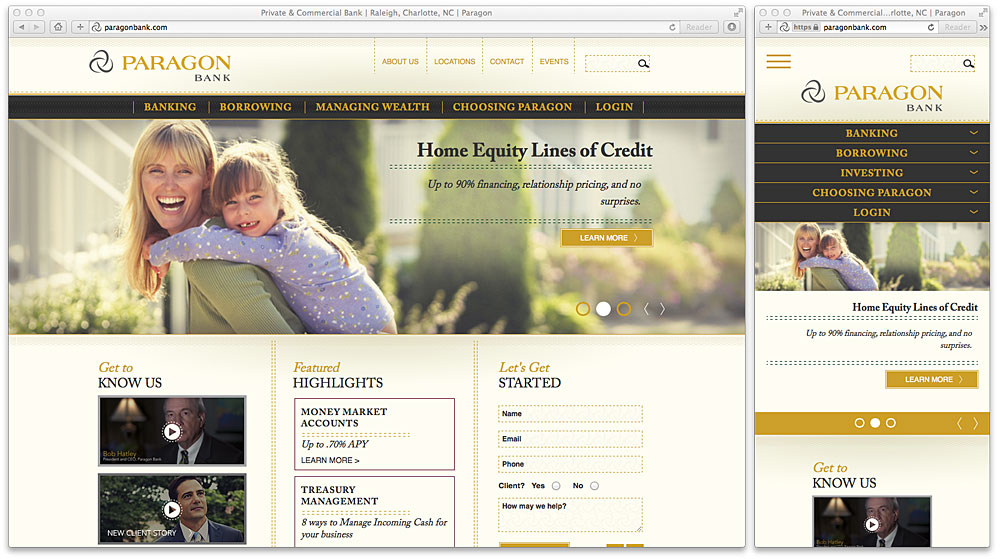 25 Inspirational & Responsive Banking Website Designs – The Financial Brand