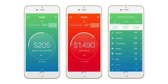 Screenshots Savings Categories
