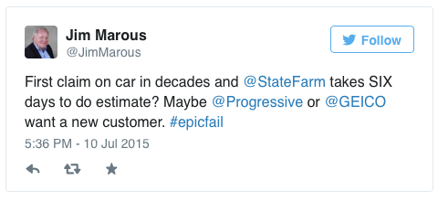 Initial SF Tweet