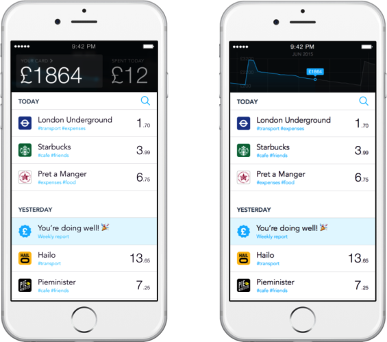 Mondo Transaction Screens