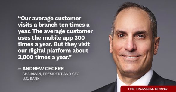Andrew Cecere US Bank ten times a year quote