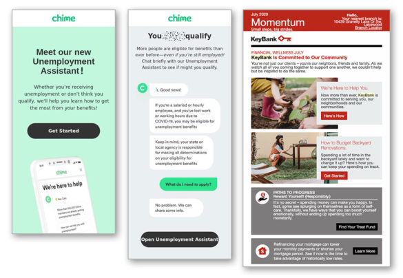 Email marketing Chime KeyBank