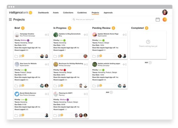 Intelligence Bank product window