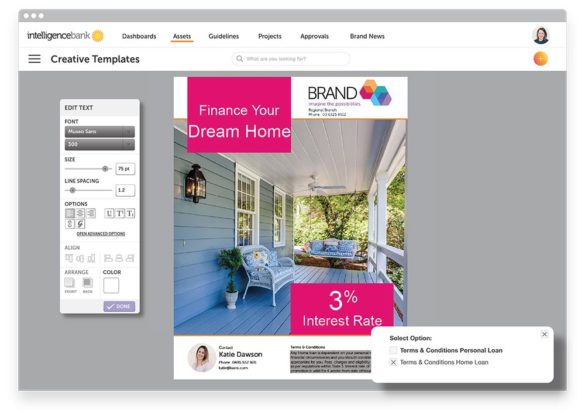 product shot dynamic creative template home loan