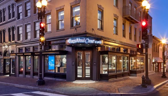 Capital one cafe Georgetown exterior