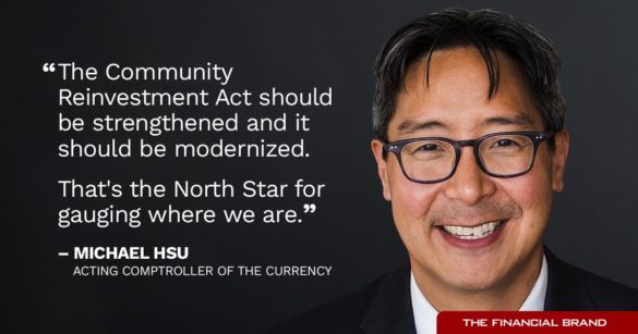 Michael Hsu community reinvestment act should be strengthened quote