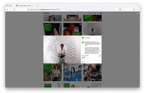 TD Bank Instagram