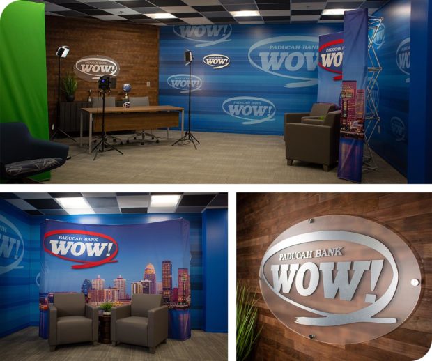 Paducah Bank social media studio