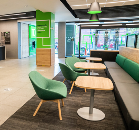 lobby of td bank