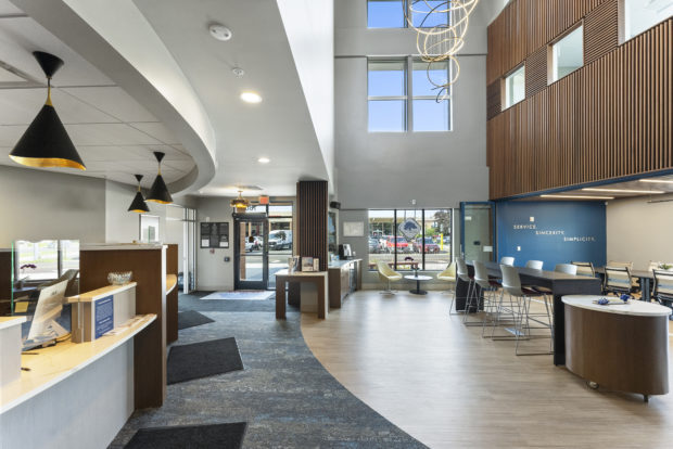 internal picture of lee bank branch