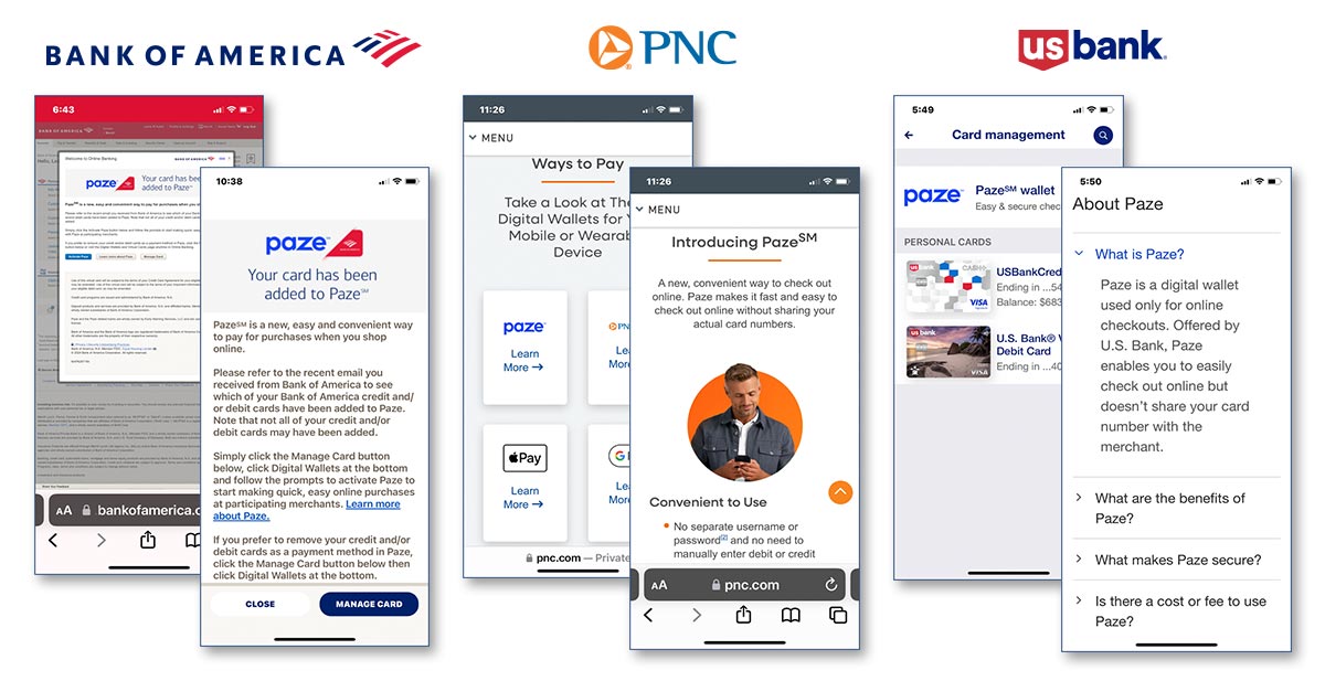 Paze wallet introductions