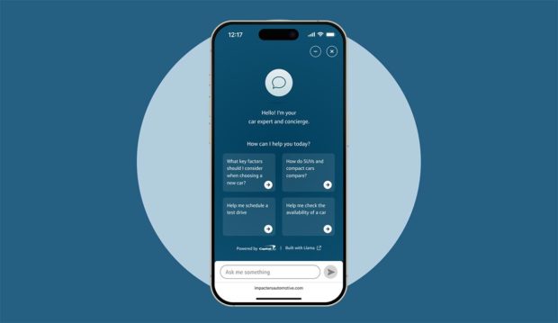 Capital One auto concierge chat mobile app