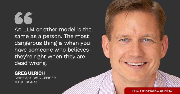 Greg Ulrich quote - An LLM or other model is the same as a person 