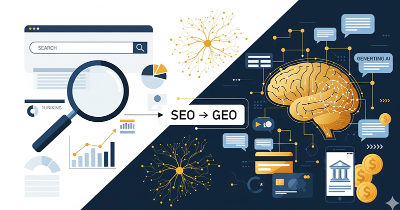 So Long, SEO. Say 'Hello' to GEO, the New Digital Discipline Bank Marketers Must Master