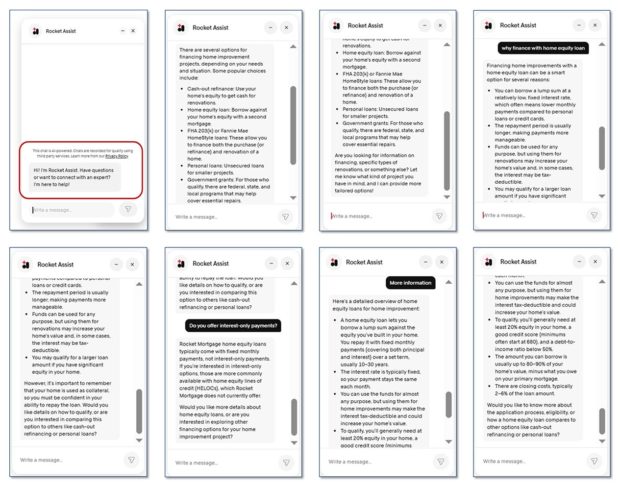 Rocket Mortgage mobile app home equity