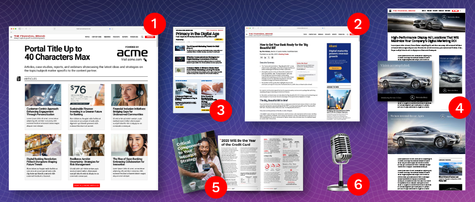 Content Portal Advertising Positions