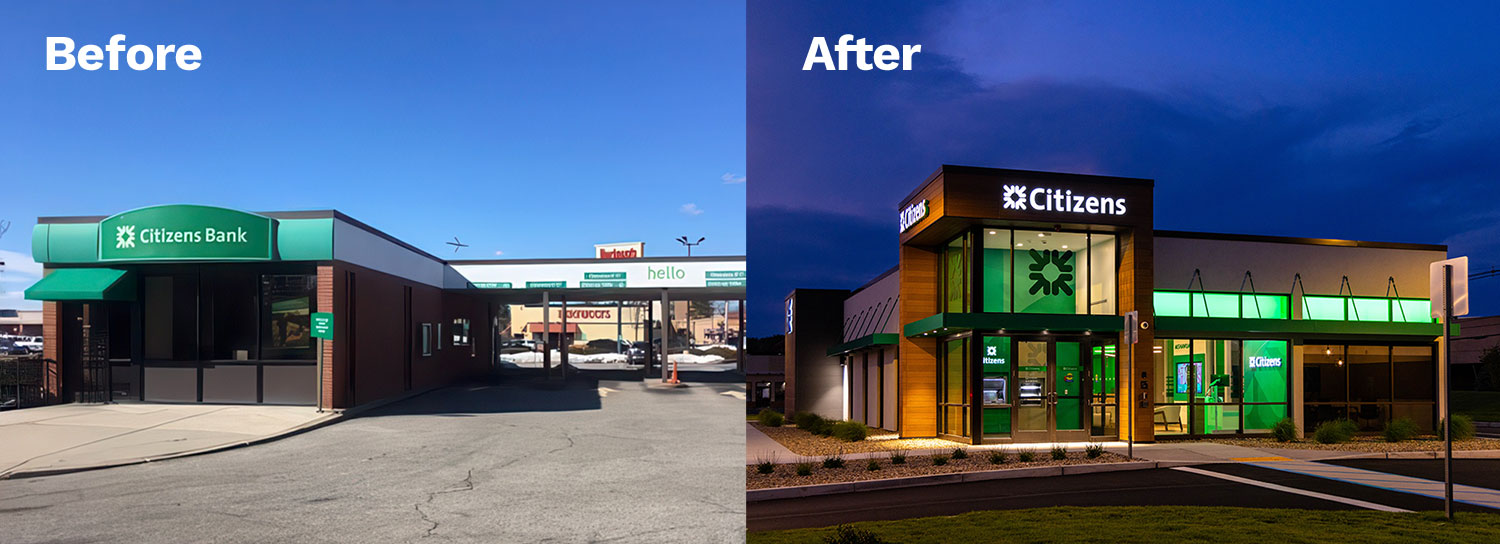 citizens bank woburn before and after