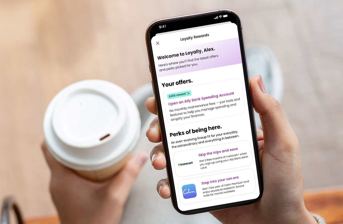 Ally loyalty app experience